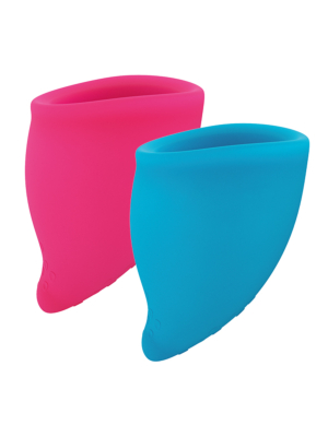 Fun Factory - Fun Cup Size A Menstrual Cup Pink & Turquoise