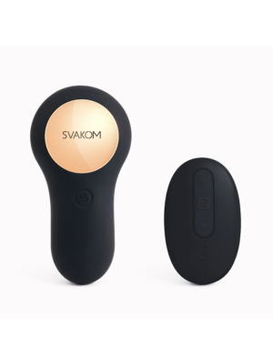 Svakom - Vick Powerful Plug Remote Controlled Vibrator Black
