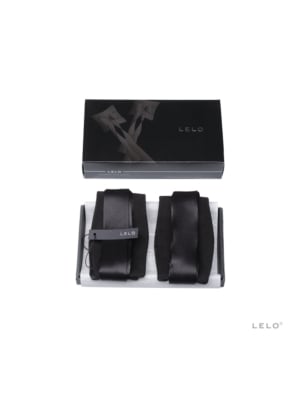 Lelo - Etherea Silk Cuffs Black