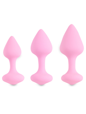 FeelzToys - Bibi Butt Plug Set 3 pcs Pink