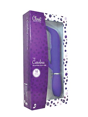 THE CAROLINA ROTATING DUAL VIBE PURPLE