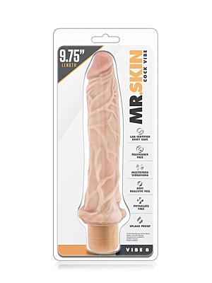 Ρεαλιστικός Δονητής -  DR. SKIN COCK VIBE 8 FLESH 24.7cm