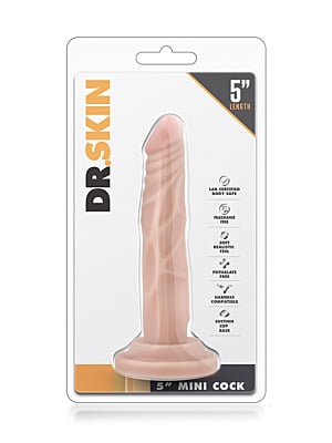 Μικρό Ομοίωμα Πέους με Βεντούζα DR. SKIN - Mini Cock 12.7 εκ.