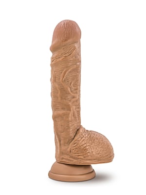 SILICONE WILLYS 9INCH DILDO WITH BALLS