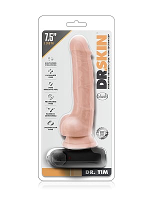 DR. SKIN DR. TIM 7.5INCH VIBRATING COCK