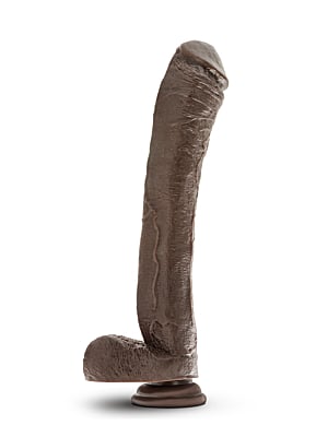 DR. SKIN MR. ED 13INCH DILDO CHOCOLATE