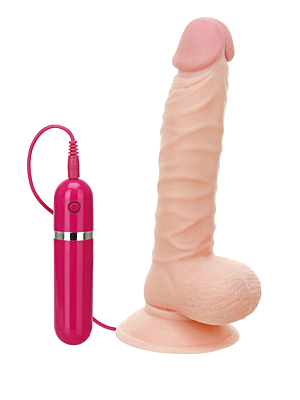 G-GIRL STYLE 8INCH VIBRATING DONG