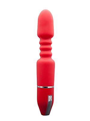 MENZSTUFF Anal Pleasure Vibrator 20 cm - Μαύρος Πρωκτικός Δονητής - Butt Plug Dildo