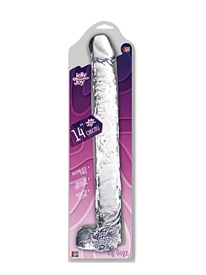 Μεγάλο Ρεαλιστικό Ομοίωμα Πέους Jelly Joy Big Boyz Dildo 36cm - Dreamtoys