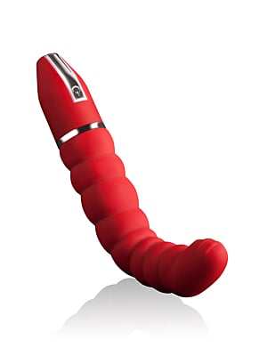 PURRFECT SILICONE DELUXE 5.5INCH RED