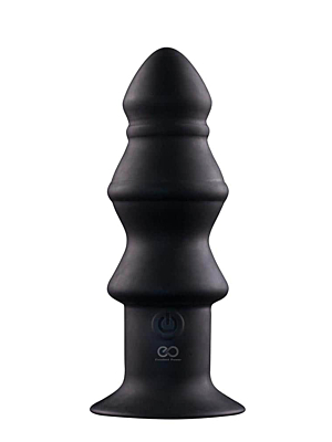 5INCH RECHARGEABLE BUTTPLUG BLACK