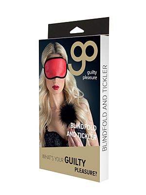 GP TWO-TONED BLINDFOLD AND TICKLER