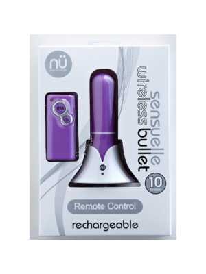 NU SENSUELLE REMOTE WIRELESS BULLET PURP