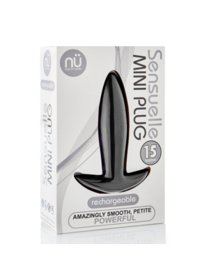 NU SENSUELLE MINI PLUG BLACK