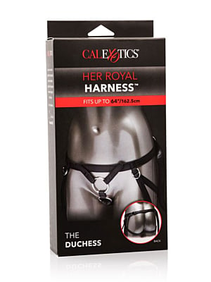 Calexotics Her Royal Harness - The Duchess Black