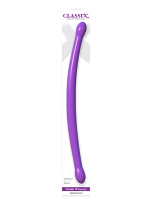 Pipedream Classix Whammy Purple - Double Dildo 44cm