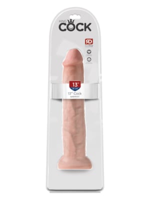 Ρεαλιστικό Ομοίωμα Πέους Pipedream King Cock 33 cm - Flesh