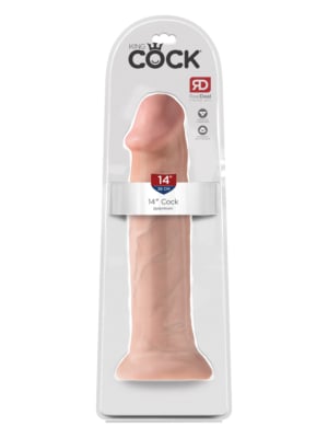 Ρεαλιστικό Ομοίωμα Πέους Pipedream King Cock 35 cm - Flesh