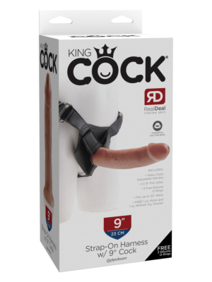 Pipedream King Cock Strap-on Harness Flesh 