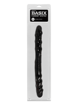 BASIX 16" DOUBLE DONG BLACK