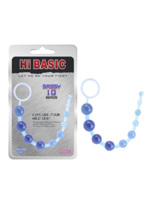 SASSY Anal Beads-Blue