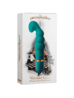 Δονητής σημείου-G WonderLand Massager- The Pleasurepillar, τιρκουάζ