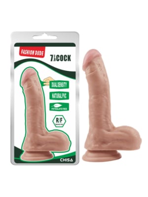 Chisa Novelties Fashion Dude 7.9 Inch Cock Flesh