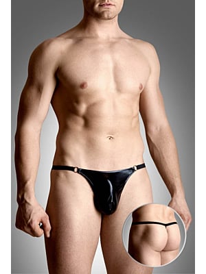 Mens thongs 4487 - black SL