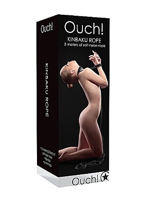 Ouch Kinbaku Rope - 5m - Black