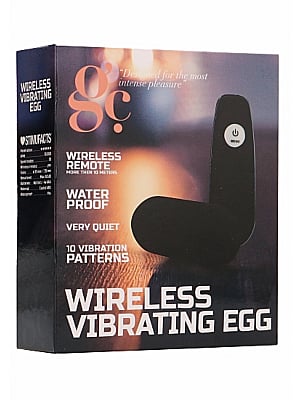 Wireless vibrating egg - Black