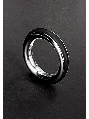 Μεταλλικό Δαχτυλίδι Πέους Cazzo Cock Ring 40 mm (Μαύρο) - Triune - Ανδρικό Sex Toy

