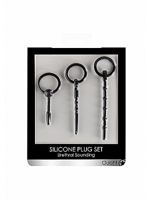 Urethral Sounding Plug Set - Black