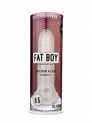 Fat Boy Checker Box Sheath 6,5 Inch - clear