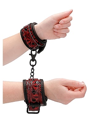 Luxury Hand Cuffs - Burgundy