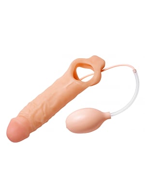 Realistic Ejaculating Penis Enlargement Sheath- Packaged