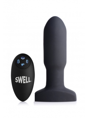 Swell 10X Butt Plug Missile (Remote Control) - Δονούμενη Φουσκωτή Πρωκτική Σφήνα 