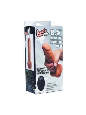 Squirting Dildo - 8.5" / 21,5 cm Caramel