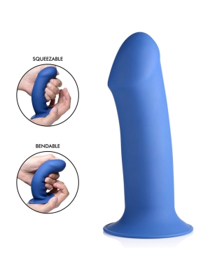 Squeezable Thick Phallic Cock (Flesh) - Μη Ρεαλιστικό Ομοίωμα Πέους Σιλικόνης XR Brands