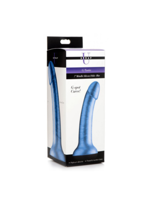 G-Tastic 17,8cm / 7 inch Metallic Silicone Dildo