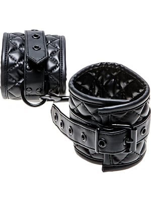 X-Play quilted ankle cuffs - Black
