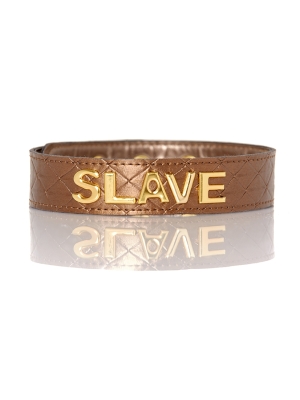 The Subjection Slave Collar (Bronze) - BDSM Κολάρο