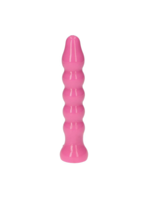 Ραβδωτή Πρωκτική Σφήνα Italian Cock Butt Plug 13 cm (Ροζ) - Toyz4lovers