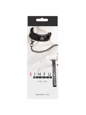 Sinful Black Collar