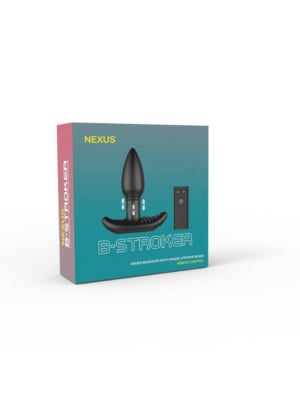 Δονούμενη Πρωκτική Σφήνα Nexus B - Stroker (Remote Control)