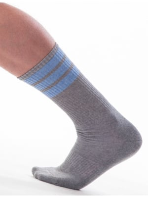 Barcode Berlin ME-TIME Grey-Blue Socks