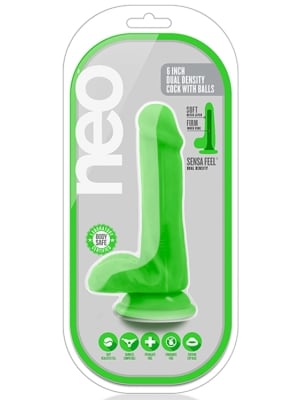 NEO 6INCH DUAL DENSITY COCK WITH BALLS