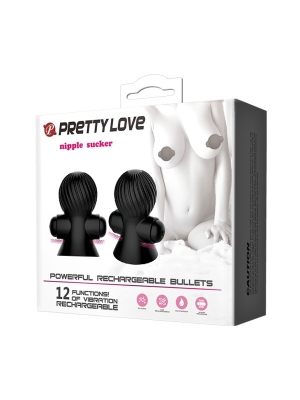 PRETTY LOVE - Nipple Sucker 12 function