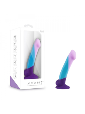 Avant - Silicone Dildo With Suction Cup - Purple Haze