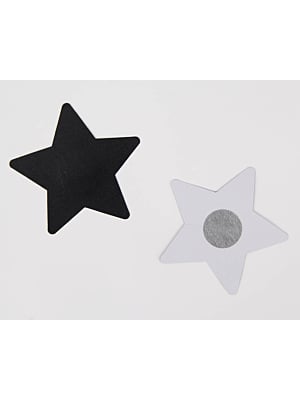 Black Star Sticky Nipple Cover