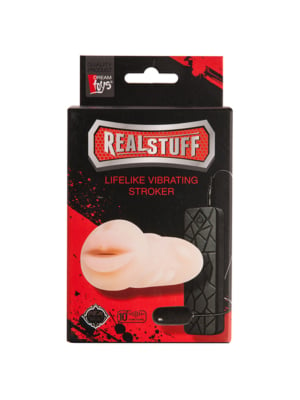 REALSTUFF VIBRATING MASTURBATOR MOUTH